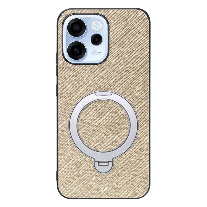 [ LOOF CASUAL MAG-RING Series ] OPPO Reno15 A CPH2801 A601OP スマホケース 背面 ケース カバー ハードケース マグネット内蔵の薄型多機能リング付 スタンド [ OPPO Reno15 A ]