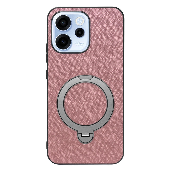 [ LOOF CASUAL MAG-RING Series ] OPPO Reno15 A CPH2801 A601OP スマホケース 背面 ケース カバー ハードケース マグネット内蔵の薄型多機能リング付 スタンド [ OPPO Reno15 A ]