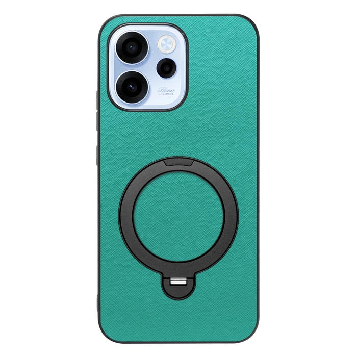 [ LOOF CASUAL MAG-RING Series ] OPPO Reno15 A CPH2801 A601OP スマホケース 背面 ケース カバー ハードケース マグネット内蔵の薄型多機能リング付 スタンド [ OPPO Reno15 A ]