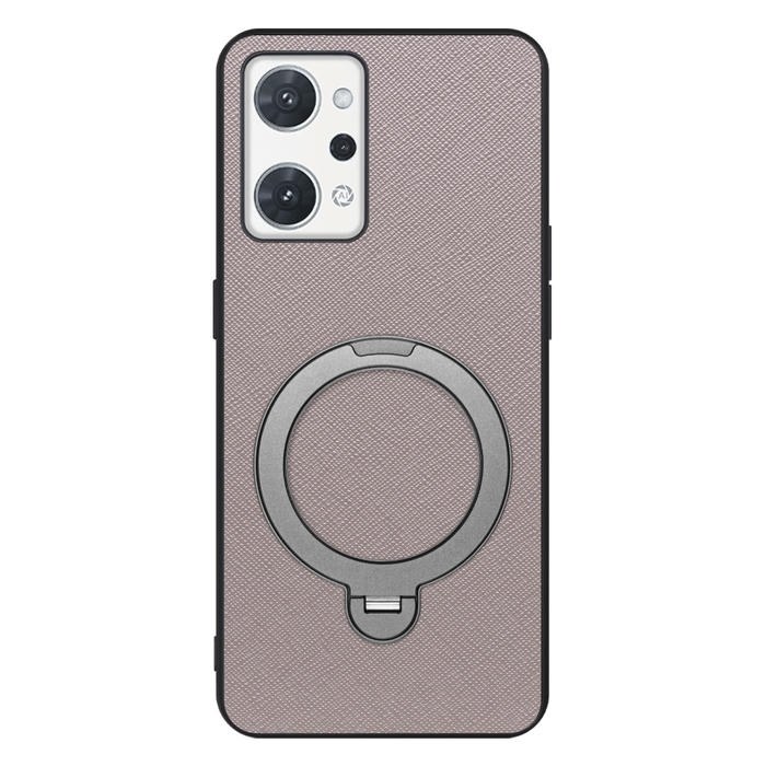 [ LOOF CASUAL MAG-RING Series ] OPPO Reno7 A / Reno9 A OPG04 / CPH2523 reno7a reno 7a reno9a reno 9a スマホケース 背面 ケース カバー ハードケース マグネット内蔵の薄型多機能リング付 スタンド [ OPPO Reno7 A / Reno9 A ]