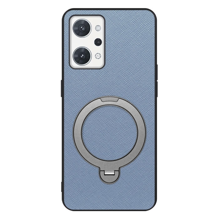 [ LOOF CASUAL MAG-RING Series ] OPPO Reno7 A / Reno9 A OPG04 / CPH2523 reno7a reno 7a reno9a reno 9a スマホケース 背面 ケース カバー ハードケース マグネット内蔵の薄型多機能リング付 スタンド [ OPPO Reno7 A / Reno9 A ]