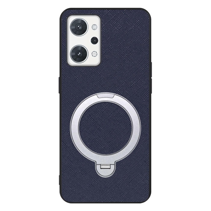 [ LOOF CASUAL MAG-RING Series ] OPPO Reno7 A / Reno9 A OPG04 / CPH2523 reno7a reno 7a reno9a reno 9a スマホケース 背面 ケース カバー ハードケース マグネット内蔵の薄型多機能リング付 スタンド [ OPPO Reno7 A / Reno9 A ]