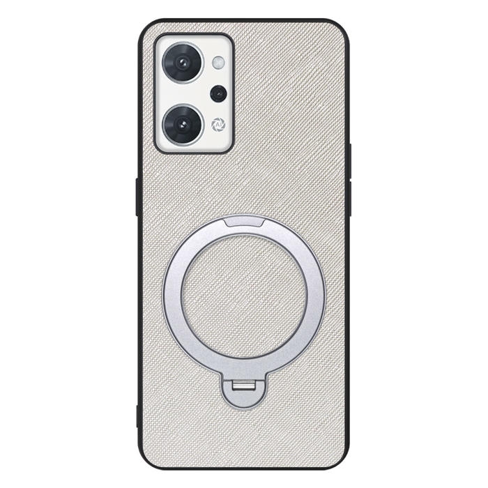 [ LOOF CASUAL MAG-RING Series ] OPPO Reno7 A / Reno9 A OPG04 / CPH2523 reno7a reno 7a reno9a reno 9a スマホケース 背面 ケース カバー ハードケース マグネット内蔵の薄型多機能リング付 スタンド [ OPPO Reno7 A / Reno9 A ]