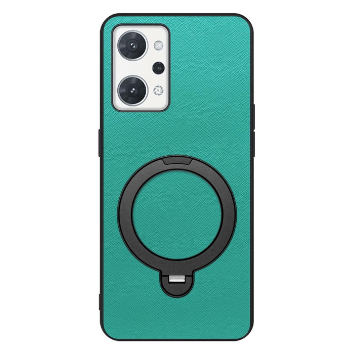 [ LOOF CASUAL MAG-RING Series ] OPPO Reno7 A / Reno9 A OPG04 / CPH2523 reno7a reno 7a reno9a reno 9a スマホケース 背面 ケース カバー ハードケース マグネット内蔵の薄型多機能リング付 スタンド [ OPPO Reno7 A / Reno9 A ]