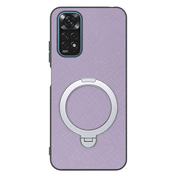 [ LOOF CASUAL MAG-RING Series ] Xiaomi Redmi Note 11 redminote11 note11 スマホケース 背面 ケース カバー ハードケース マグネット内蔵の薄型多機能リング付 スタンド [ Redmi Note 11 ]