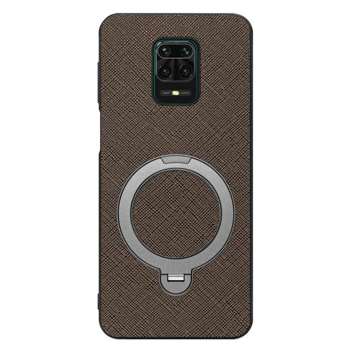 [ LOOF CASUAL MAG-RING Series ] Xiaomi Redmi Note 9S redminote9s note9S redminote スマホケース 背面 ケース カバー ハードケース マグネット内蔵の薄型多機能リング付 スタンド [ Redmi Note 9S ]