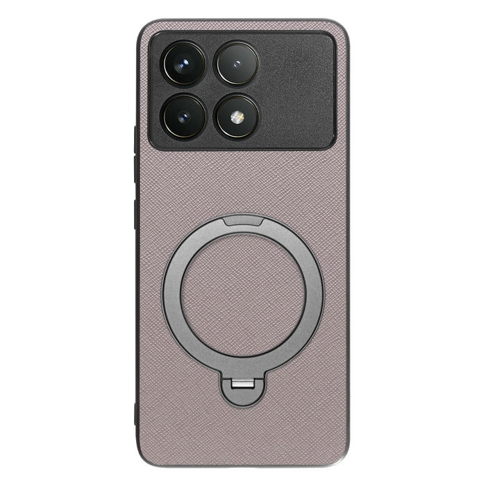 [ LOOF CASUAL MAG-RING Series ] POCO F6 Pro  スマホケース 背面 ケース カバー ハードケース マグネット内蔵の薄型多機能リング付 スタンド [ POCO F6 Pro ]
