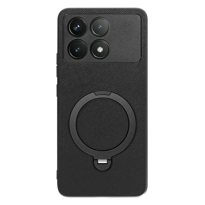 [ LOOF CASUAL MAG-RING Series ] POCO F6 Pro  スマホケース 背面 ケース カバー ハードケース マグネット内蔵の薄型多機能リング付 スタンド [ POCO F6 Pro ]