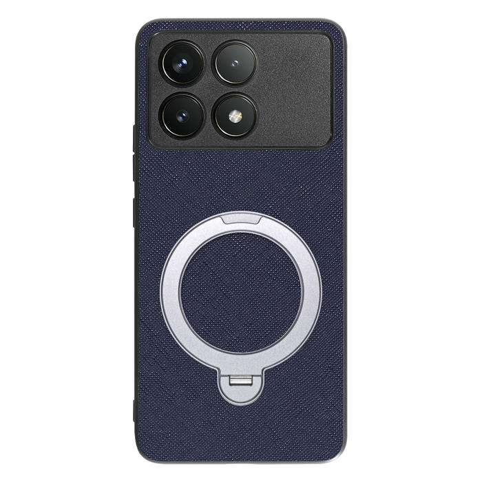 [ LOOF CASUAL MAG-RING Series ] POCO F6 Pro  スマホケース 背面 ケース カバー ハードケース マグネット内蔵の薄型多機能リング付 スタンド [ POCO F6 Pro ]