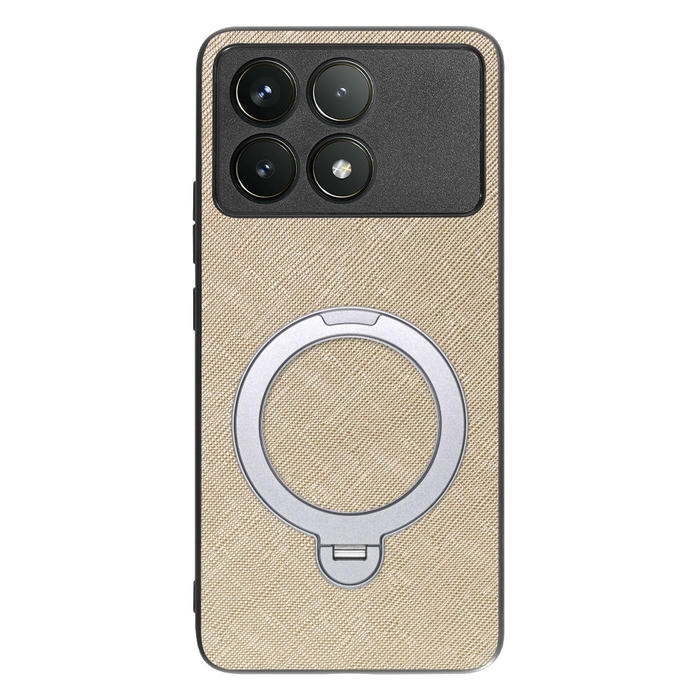 [ LOOF CASUAL MAG-RING Series ] POCO F6 Pro  スマホケース 背面 ケース カバー ハードケース マグネット内蔵の薄型多機能リング付 スタンド [ POCO F6 Pro ]