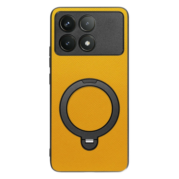 [ LOOF CASUAL MAG-RING Series ] POCO F6 Pro  スマホケース 背面 ケース カバー ハードケース マグネット内蔵の薄型多機能リング付 スタンド [ POCO F6 Pro ]