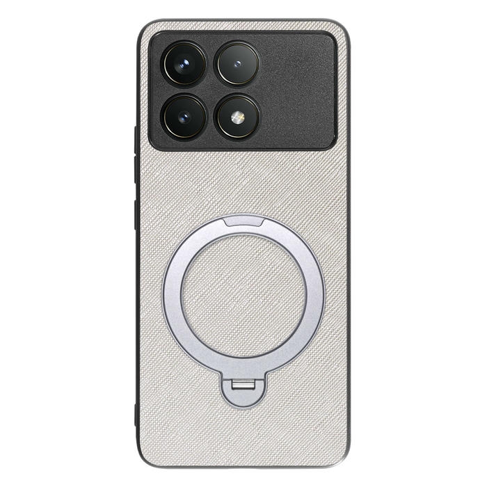 [ LOOF CASUAL MAG-RING Series ] POCO F6 Pro  スマホケース 背面 ケース カバー ハードケース マグネット内蔵の薄型多機能リング付 スタンド [ POCO F6 Pro ]