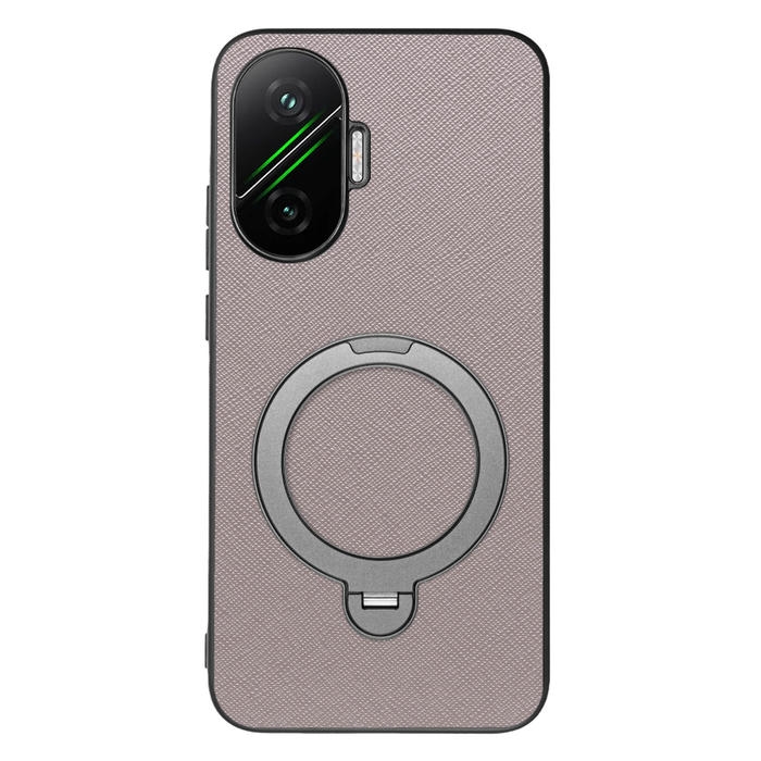 [ LOOF CASUAL MAG-RING Series ] POCO F7 Xiaomi シャオミ スマホケース 背面 ケース カバー ハードケース マグネット内蔵の薄型多機能リング付 スタンド [ POCO F7 ]