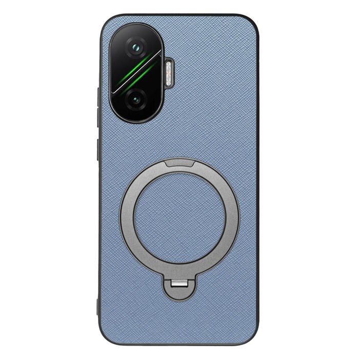 [ LOOF CASUAL MAG-RING Series ] POCO F7 Xiaomi シャオミ スマホケース 背面 ケース カバー ハードケース マグネット内蔵の薄型多機能リング付 スタンド [ POCO F7 ]