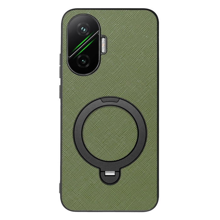 [ LOOF CASUAL MAG-RING Series ] POCO F7 Xiaomi シャオミ スマホケース 背面 ケース カバー ハードケース マグネット内蔵の薄型多機能リング付 スタンド [ POCO F7 ]