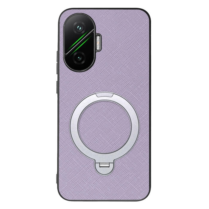 [ LOOF CASUAL MAG-RING Series ] POCO F7 Xiaomi シャオミ スマホケース 背面 ケース カバー ハードケース マグネット内蔵の薄型多機能リング付 スタンド [ POCO F7 ]