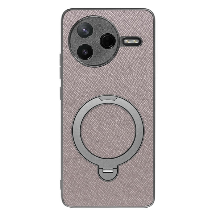 [ LOOF CASUAL MAG-RING Series ] POCO F7 Pro Xiaomi シャオミ スマホケース 背面 ケース カバー ハードケース マグネット内蔵の薄型多機能リング付 スタンド [ POCO F7 Pro ]