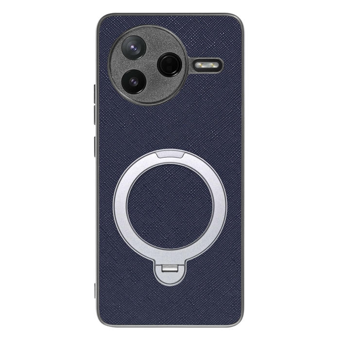 [ LOOF CASUAL MAG-RING Series ] POCO F7 Pro Xiaomi シャオミ スマホケース 背面 ケース カバー ハードケース マグネット内蔵の薄型多機能リング付 スタンド [ POCO F7 Pro ]