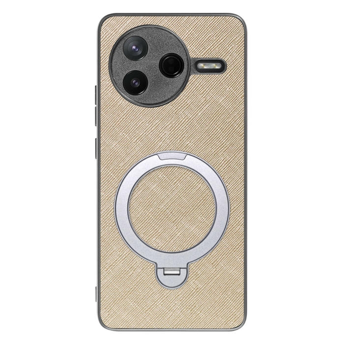 [ LOOF CASUAL MAG-RING Series ] POCO F7 Pro Xiaomi シャオミ スマホケース 背面 ケース カバー ハードケース マグネット内蔵の薄型多機能リング付 スタンド [ POCO F7 Pro ]