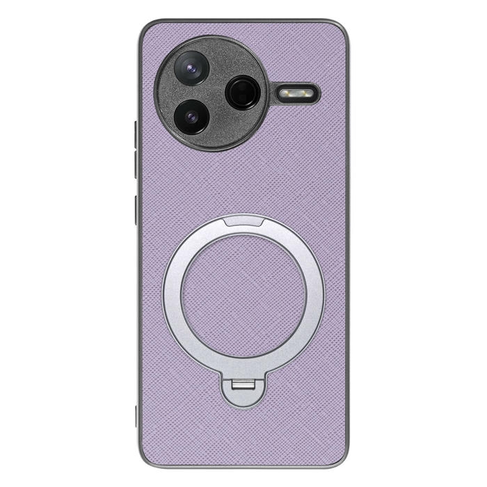 [ LOOF CASUAL MAG-RING Series ] POCO F7 Pro Xiaomi シャオミ スマホケース 背面 ケース カバー ハードケース マグネット内蔵の薄型多機能リング付 スタンド [ POCO F7 Pro ]