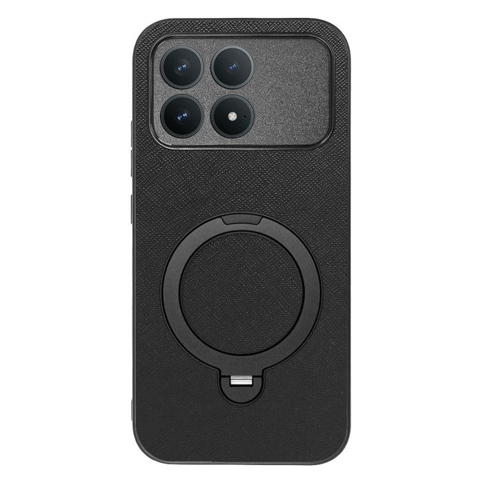 [ LOOF CASUAL MAG-RING Series ] POCO F8 Pro Xiaomi スマホケース 背面 ケース カバー ハードケース マグネット内蔵の薄型多機能リング付 スタンド [ POCO F8 Pro ]