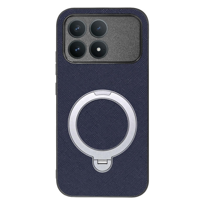 [ LOOF CASUAL MAG-RING Series ] POCO F8 Pro Xiaomi スマホケース 背面 ケース カバー ハードケース マグネット内蔵の薄型多機能リング付 スタンド [ POCO F8 Pro ]