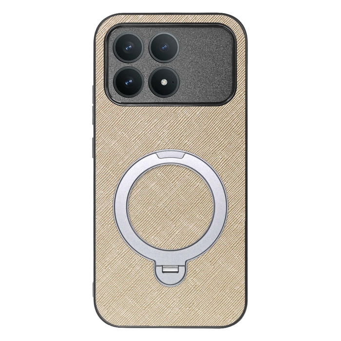 [ LOOF CASUAL MAG-RING Series ] POCO F8 Pro Xiaomi スマホケース 背面 ケース カバー ハードケース マグネット内蔵の薄型多機能リング付 スタンド [ POCO F8 Pro ]