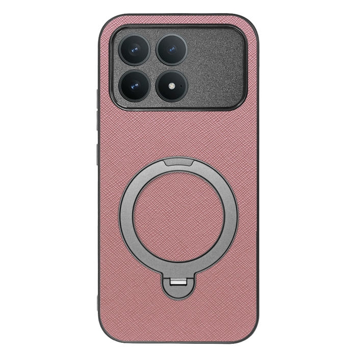[ LOOF CASUAL MAG-RING Series ] POCO F8 Pro Xiaomi スマホケース 背面 ケース カバー ハードケース マグネット内蔵の薄型多機能リング付 スタンド [ POCO F8 Pro ]