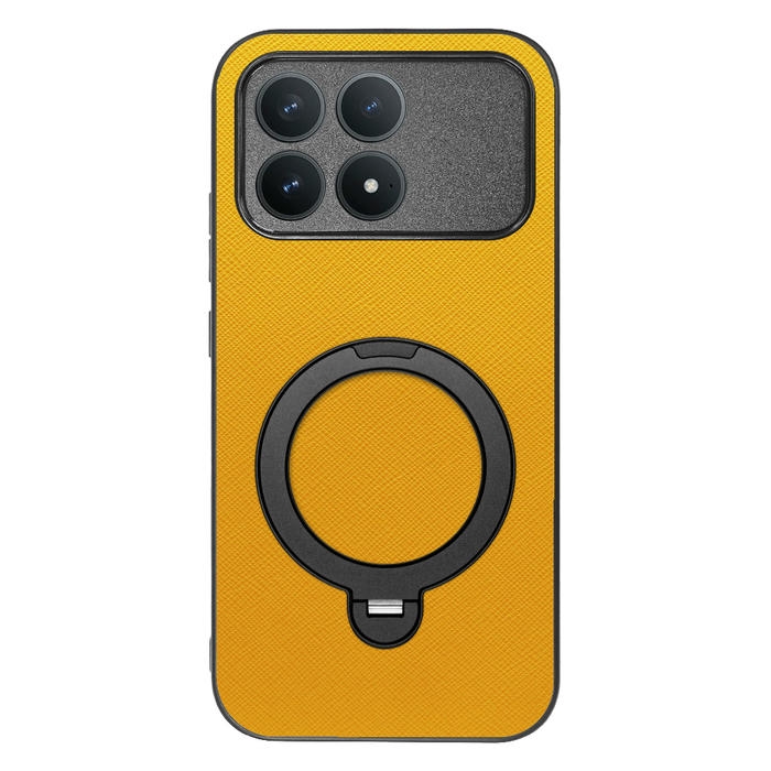 [ LOOF CASUAL MAG-RING Series ] POCO F8 Pro Xiaomi スマホケース 背面 ケース カバー ハードケース マグネット内蔵の薄型多機能リング付 スタンド [ POCO F8 Pro ]