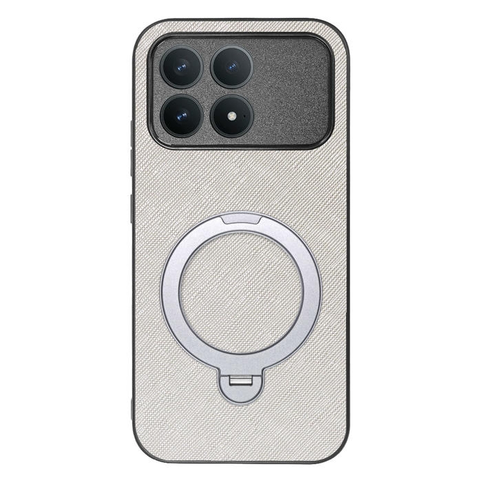 [ LOOF CASUAL MAG-RING Series ] POCO F8 Pro Xiaomi スマホケース 背面 ケース カバー ハードケース マグネット内蔵の薄型多機能リング付 スタンド [ POCO F8 Pro ]