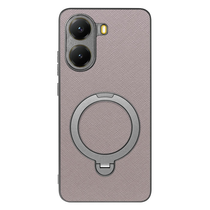 [ LOOF CASUAL MAG-RING Series ] POCO X7 Pro Xiaomi スマホケース 背面 ケース カバー ハードケース マグネット内蔵の薄型多機能リング付 スタンド [ POCO X7 Pro ]