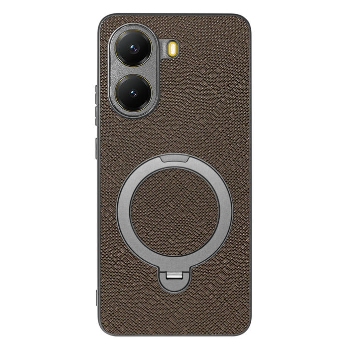 [ LOOF CASUAL MAG-RING Series ] POCO X7 Pro Xiaomi スマホケース 背面 ケース カバー ハードケース マグネット内蔵の薄型多機能リング付 スタンド [ POCO X7 Pro ]