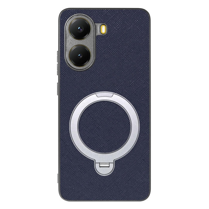 [ LOOF CASUAL MAG-RING Series ] POCO X7 Pro Xiaomi スマホケース 背面 ケース カバー ハードケース マグネット内蔵の薄型多機能リング付 スタンド [ POCO X7 Pro ]