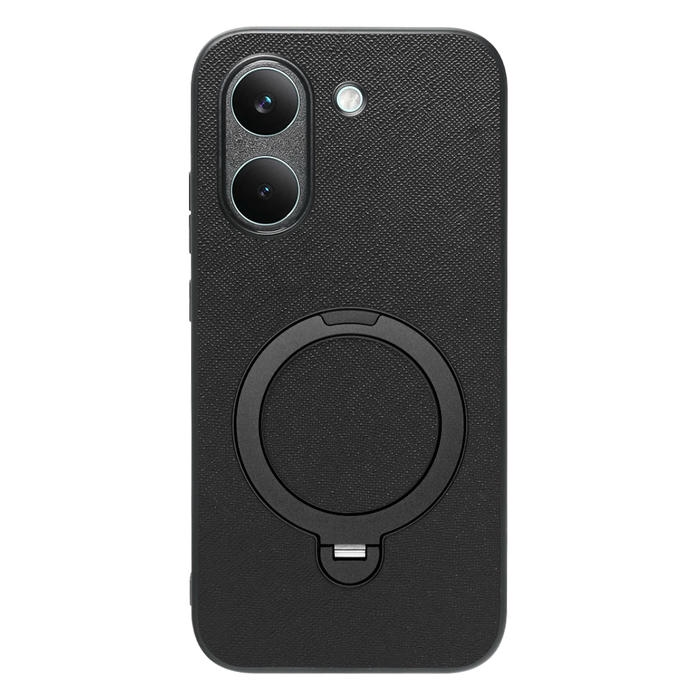 [ LOOF CASUAL MAG-RING Series ] POCO X8 Pro Xiaomi シャオミ スマホケース 背面 ケース カバー ハードケース マグネット内蔵の薄型多機能リング付 スタンド [ POCO X8 Pro ]