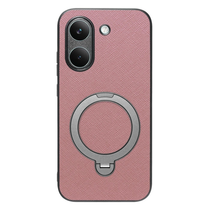 [ LOOF CASUAL MAG-RING Series ] POCO X8 Pro Xiaomi シャオミ スマホケース 背面 ケース カバー ハードケース マグネット内蔵の薄型多機能リング付 スタンド [ POCO X8 Pro ]