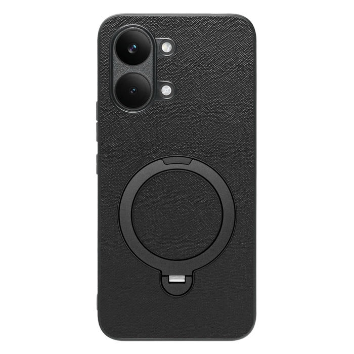 [ LOOF CASUAL MAG-RING Series ] POCO X8 Pro Max Xiaomi シャオミ スマホケース 背面 ケース カバー ハードケース マグネット内蔵の薄型多機能リング付 スタンド [ POCO X8 Pro Max ]