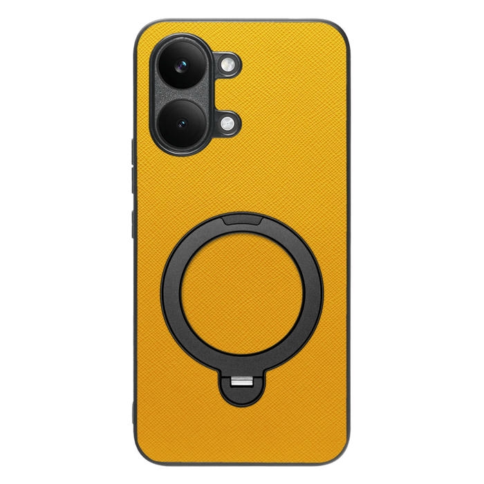 [ LOOF CASUAL MAG-RING Series ] POCO X8 Pro Max Xiaomi シャオミ スマホケース 背面 ケース カバー ハードケース マグネット内蔵の薄型多機能リング付 スタンド [ POCO X8 Pro Max ]