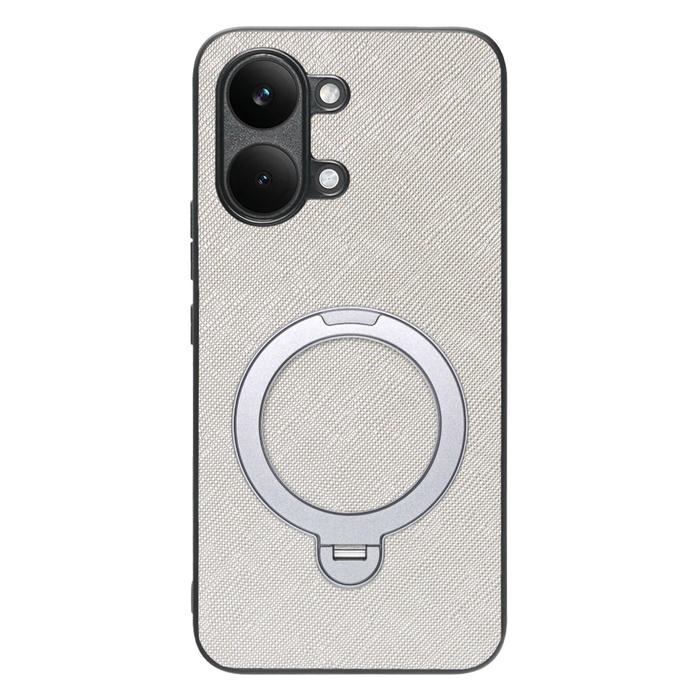 [ LOOF CASUAL MAG-RING Series ] POCO X8 Pro Max Xiaomi シャオミ スマホケース 背面 ケース カバー ハードケース マグネット内蔵の薄型多機能リング付 スタンド [ POCO X8 Pro Max ]