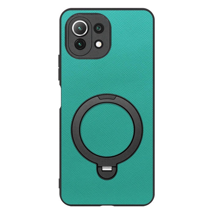 [ LOOF CASUAL MAG-RING Series ] Xiaomi Mi 11 Lite 5G mi11lite5g 11lite スマホケース 背面 ケース カバー ハードケース マグネット内蔵の薄型多機能リング付 スタンド [ Mi 11 Lite 5G ]