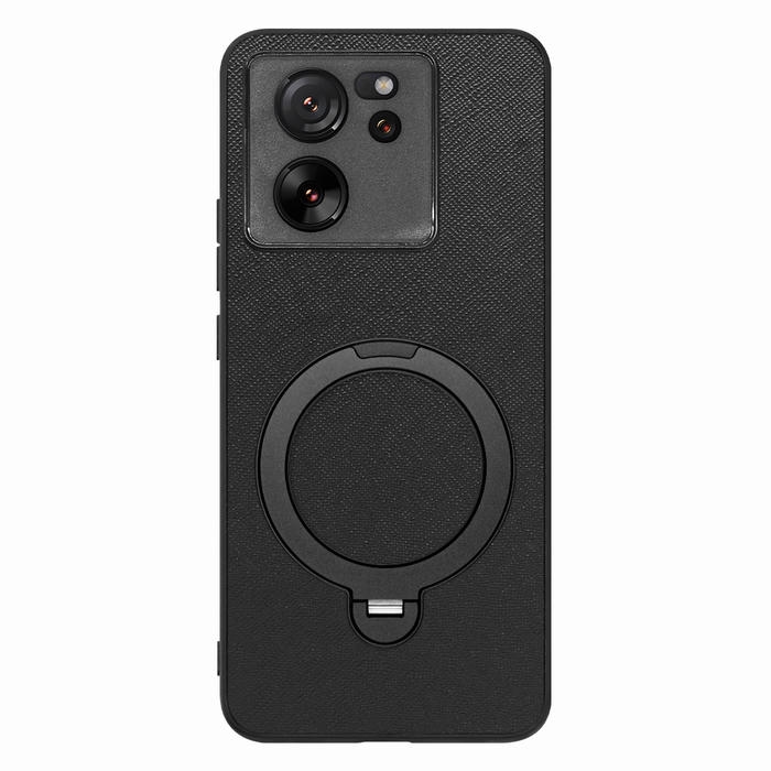 [ LOOF CASUAL MAG-RING Series ] Xiaomi 13T / 13T Pro XIG04 13 T 13TPro スマホケース 背面 ケース カバー ハードケース マグネット内蔵の薄型多機能リング付 スタンド [ Xiaomi 13T / 13T Pro ]