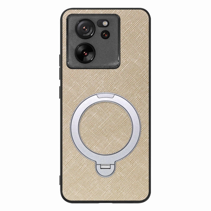 [ LOOF CASUAL MAG-RING Series ] Xiaomi 13T / 13T Pro XIG04 13 T 13TPro スマホケース 背面 ケース カバー ハードケース マグネット内蔵の薄型多機能リング付 スタンド [ Xiaomi 13T / 13T Pro ]