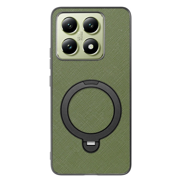[ LOOF CASUAL MAG-RING Series ] Xiaomi 14T XIG06 スマホケース 背面 ケース カバー ハードケース マグネット内蔵の薄型多機能リング付 スタンド [ Xiaomi 14T ]