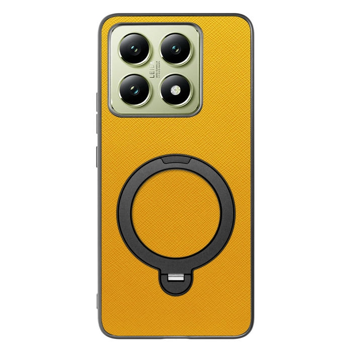 [ LOOF CASUAL MAG-RING Series ] Xiaomi 14T XIG06 スマホケース 背面 ケース カバー ハードケース マグネット内蔵の薄型多機能リング付 スタンド [ Xiaomi 14T ]