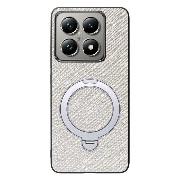 [ LOOF CASUAL MAG-RING Series ] Xiaomi 14T Pro  14TPro スマホケース 背面 ケース カバー ハードケース マグネット内蔵の薄型多機能リング付 スタンド [ Xiaomi 14T Pro  ]