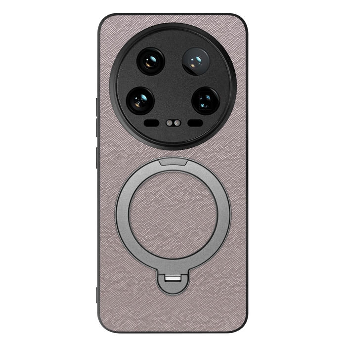 [ LOOF CASUAL MAG-RING Series ] Xiaomi 14 Ultra  スマホケース 背面 ケース カバー ハードケース マグネット内蔵の薄型多機能リング付 スタンド [ Xiaomi 14 Ultra ]