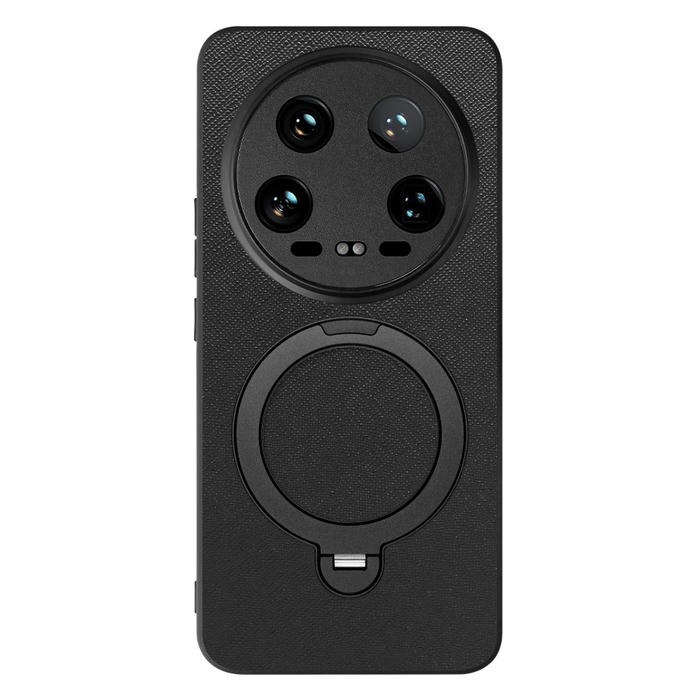 [ LOOF CASUAL MAG-RING Series ] Xiaomi 14 Ultra  スマホケース 背面 ケース カバー ハードケース マグネット内蔵の薄型多機能リング付 スタンド [ Xiaomi 14 Ultra ]