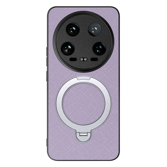 [ LOOF CASUAL MAG-RING Series ] Xiaomi 14 Ultra  スマホケース 背面 ケース カバー ハードケース マグネット内蔵の薄型多機能リング付 スタンド [ Xiaomi 14 Ultra ]