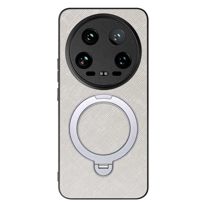 [ LOOF CASUAL MAG-RING Series ] Xiaomi 14 Ultra  スマホケース 背面 ケース カバー ハードケース マグネット内蔵の薄型多機能リング付 スタンド [ Xiaomi 14 Ultra ]