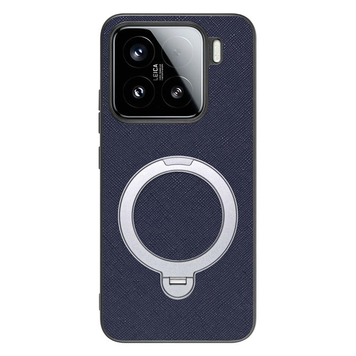 [ LOOF CASUAL MAG-RING Series ] Xiaomi 15 シャオミ スマホケース 背面 ケース カバー ハードケース マグネット内蔵の薄型多機能リング付 スタンド [ Xiaomi 15 ]