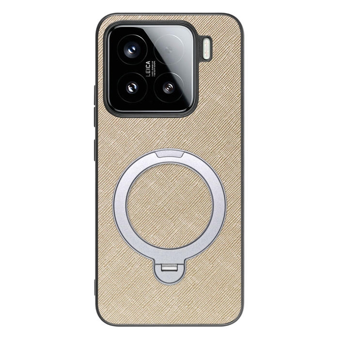 [ LOOF CASUAL MAG-RING Series ] Xiaomi 15 シャオミ スマホケース 背面 ケース カバー ハードケース マグネット内蔵の薄型多機能リング付 スタンド [ Xiaomi 15 ]